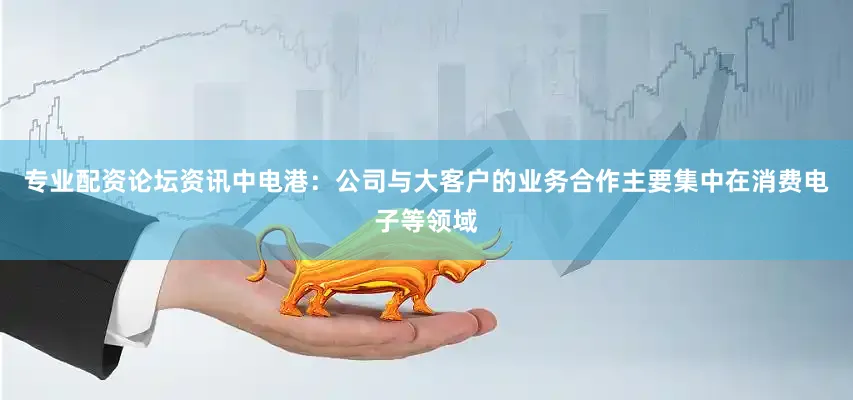 专业配资论坛资讯中电港：公司与大客户的业务合作主要集中在消费电子等领域